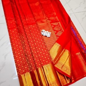 Pure Kanchipuram Handloom Bridal Silk